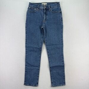 Madewell Mid-Rise Perfect Vintage Jeans Comfort Stretch Denim Womens Size 25